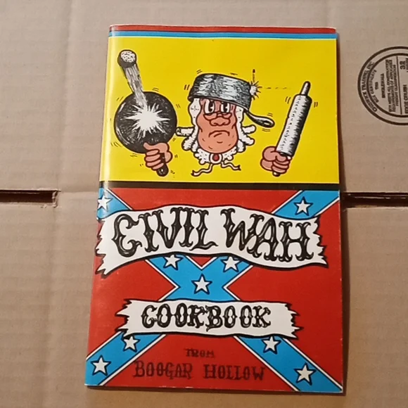 Civil Wah Cookbook Book of Recipes